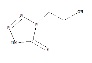 1-羟乙基-5-巯基-1H-四氮唑