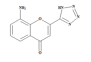 8-氨基-2-(1H-四唑-5-基)-4H-1-苯并吡喃-4-酮