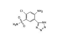 5-(2-氨基-4-氯-5-苯磺酰胺)-1H-四唑